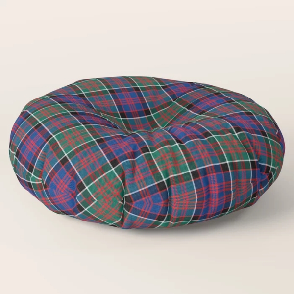 Clan MacDonald of Clanranald Tartan Floor Pillow