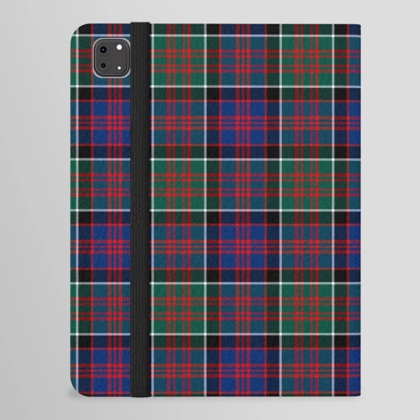 MacDonald of Clanranald tartan iPad folio case