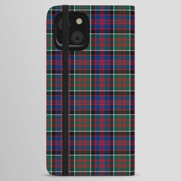MacDonald of Clanranald tartan iPhone wallet case