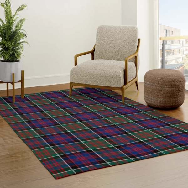 MacDonald of Clanranald tartan area rug