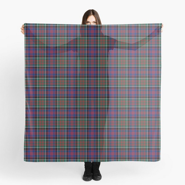 MacDonald of Clanranald tartan scarf