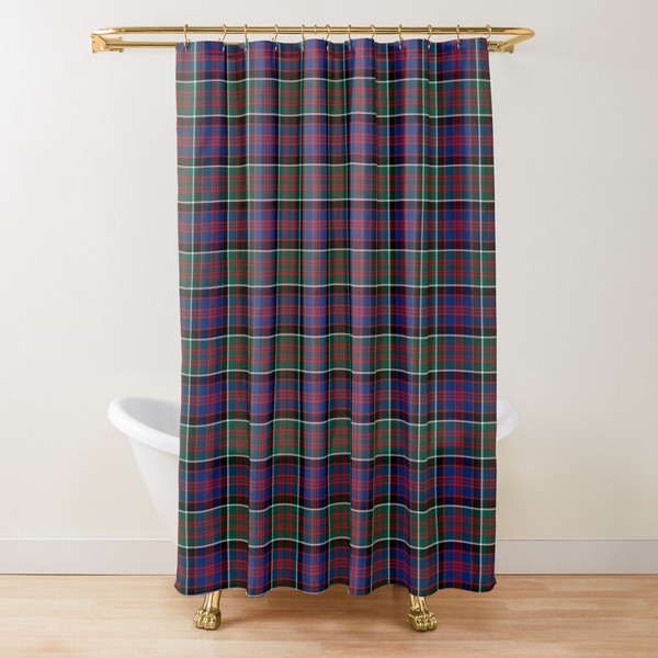 MacDonald of Clanranald tartan shower curtain