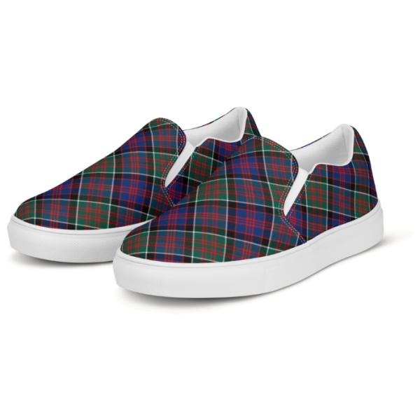 MacDonald of Clanranald tartan men's slip-on shoes