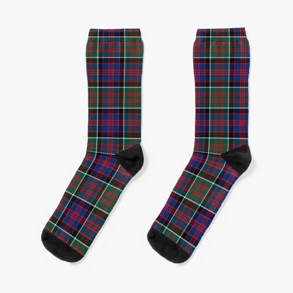 MacDonald of Clanranald tartan socks
