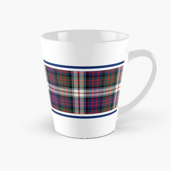 MacDonald Dress tartan tall mug