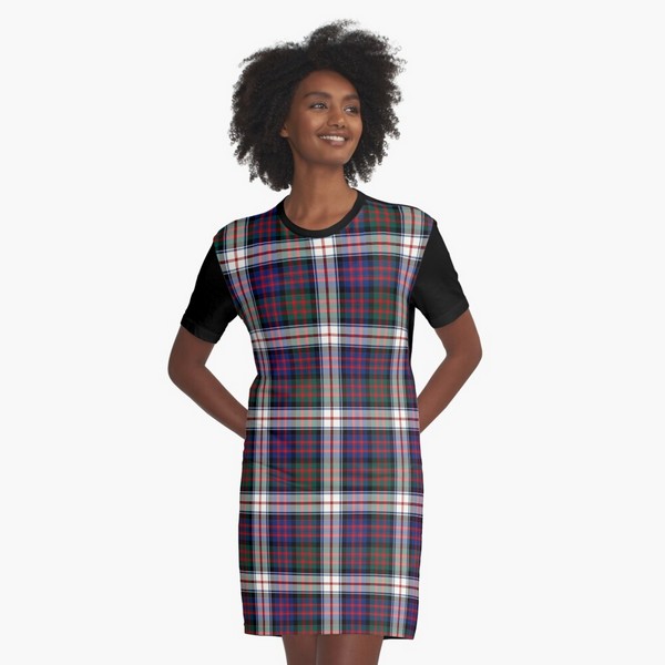 MacDonald Dress tartan tee shirt dress