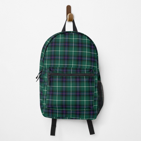 MacDonald tartan backpack