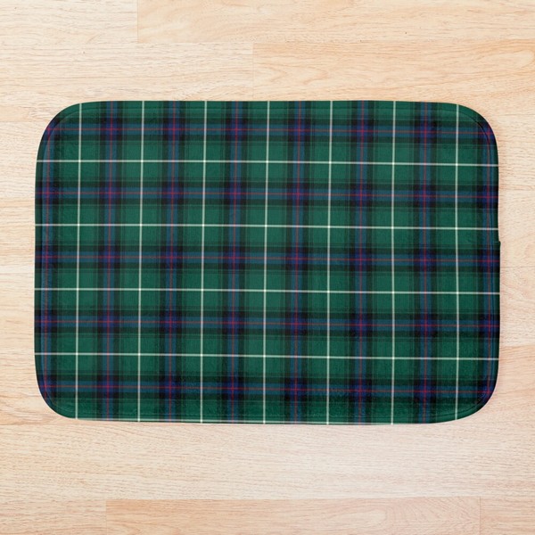 MacDonald tartan floor mat