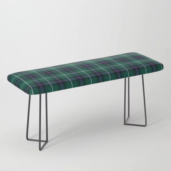 MacDonald tartan bench