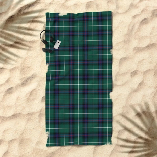 MacDonald tartan beach towel