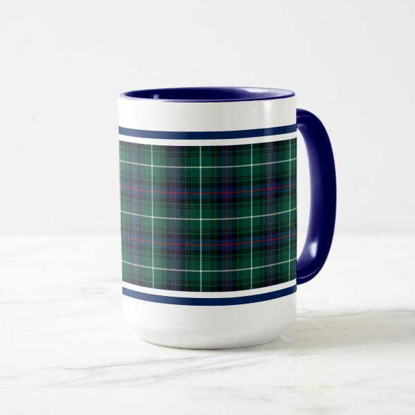 MacDonald tartan coffee mug