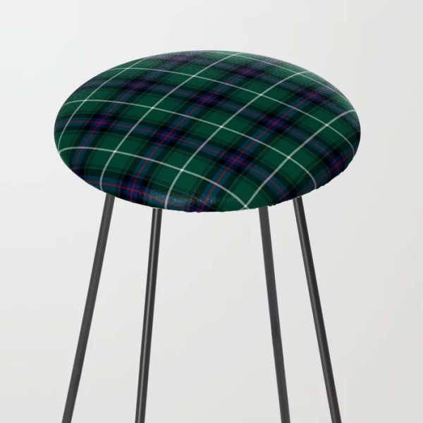 Clan MacDonald Tartan Counter Stool