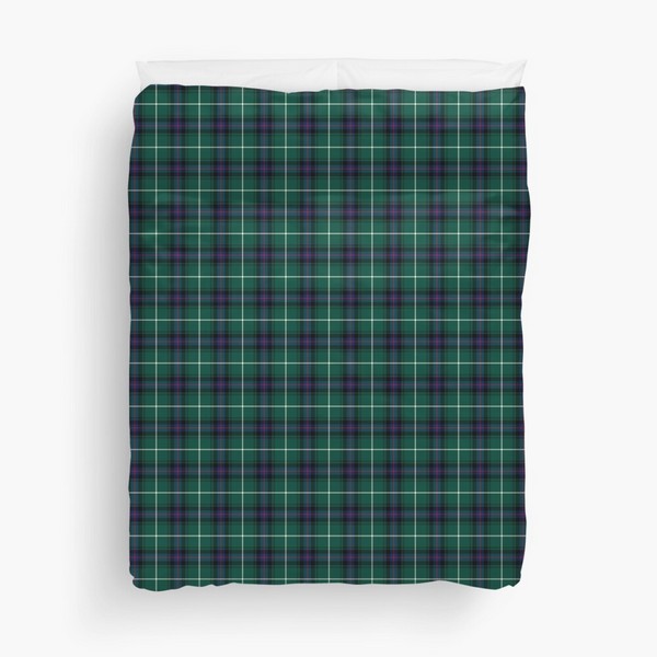 Clan MacDonald Tartan Duvet Cover