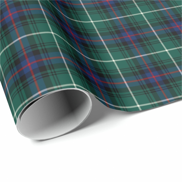 MacDonald tartan wrapping paper