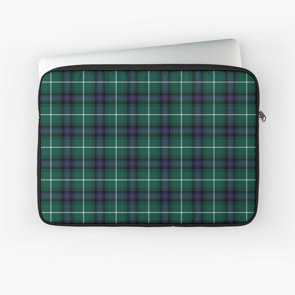 MacDonald tartan laptop sleeve