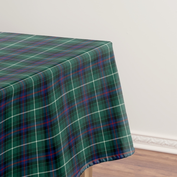 MacDonald tartan tablecloth