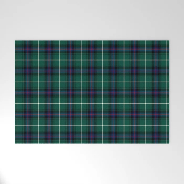 MacDonald tartan welcome mat