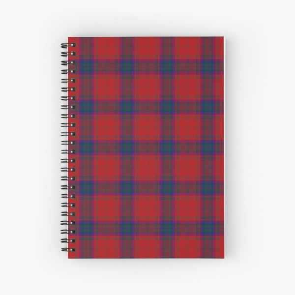 MacDougall tartan spiral notebook