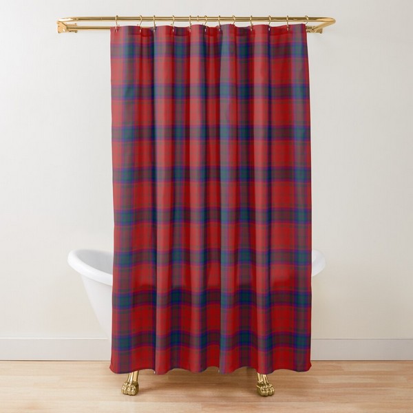 MacDougall tartan shower curtain
