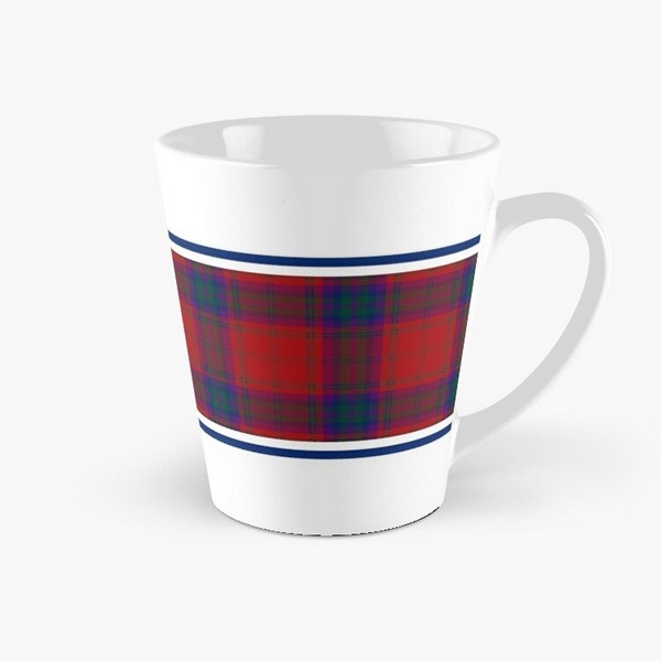 MacDougall tartan tall mug