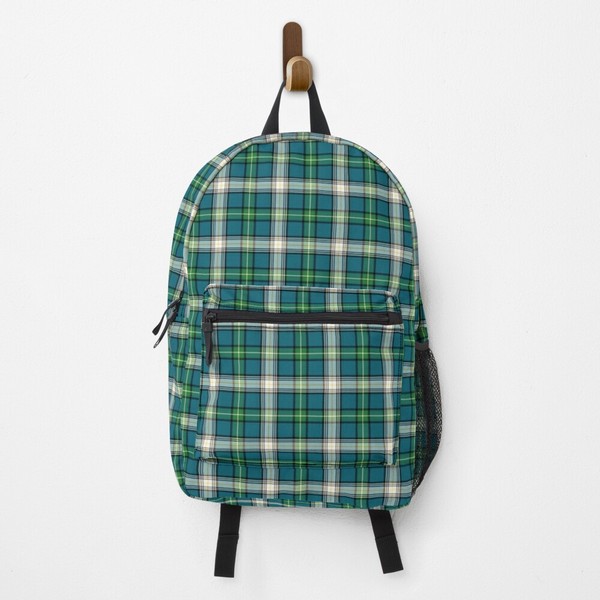 MacDowall tartan backpack