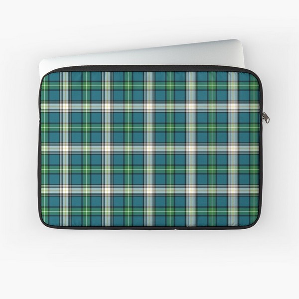 MacDowall tartan laptop sleeve