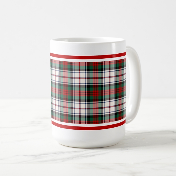 MacDuff Dress tartan coffee mug