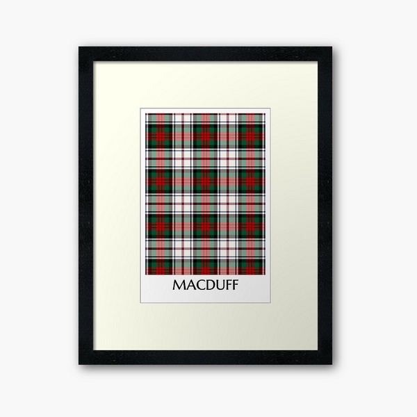 Clan MacDuff Dress Tartan Framed Print
