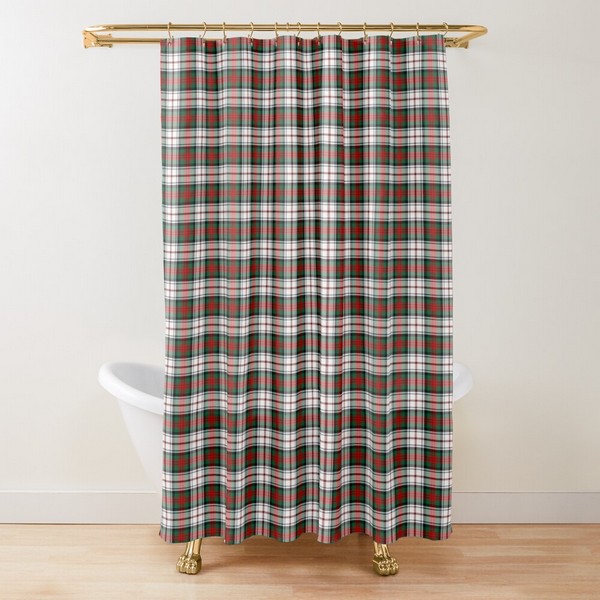 MacDuff Dress tartan shower curtain