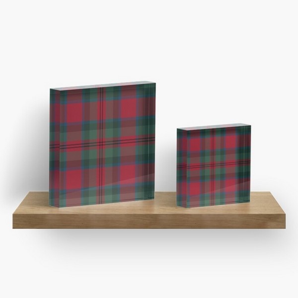 MacDuff tartan acrylic block