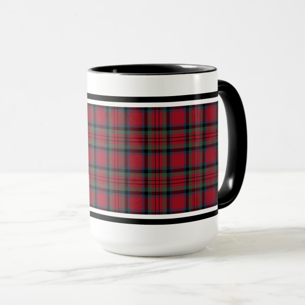 MacDuff tartan coffee mug
