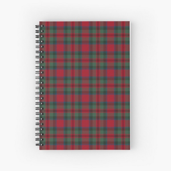MacDuff tartan spiral notebook