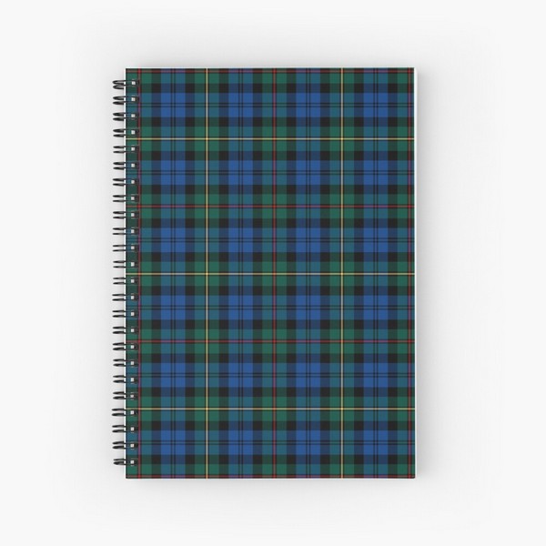 MacEwan tartan spiral notebook