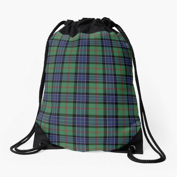 MacFadzean tartan drawstring bag