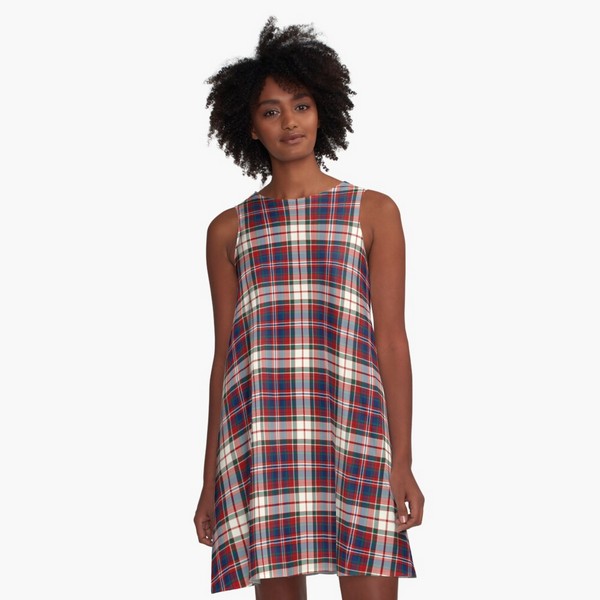 MacFarlane Dress tartan a-line dress