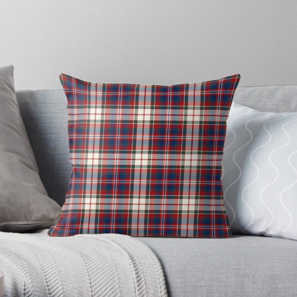 MacFarlane Dress tartan throw pillow