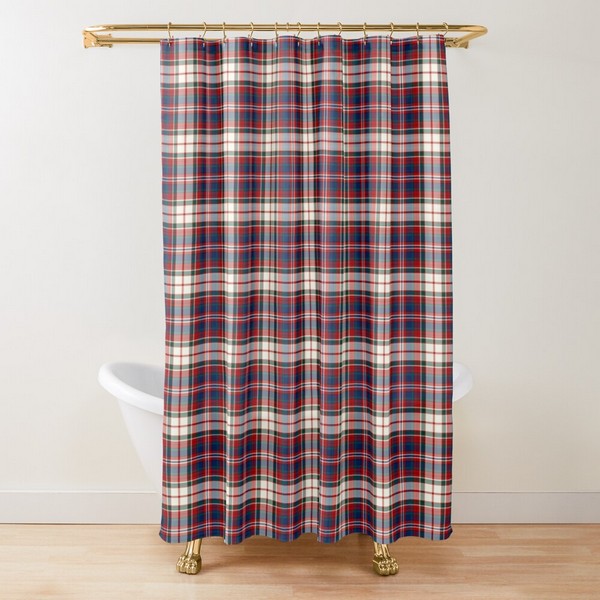 MacFarlane Dress tartan shower curtain