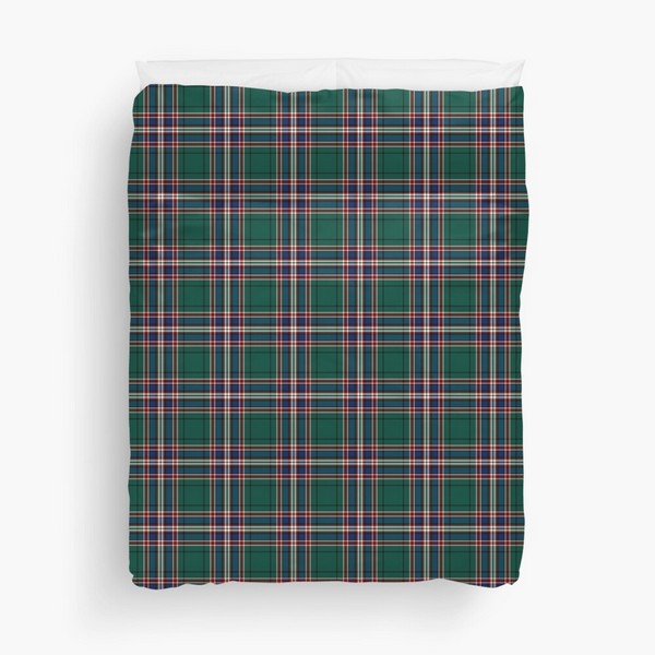 Clan MacFarlane Hunting Tartan Duvet Cover