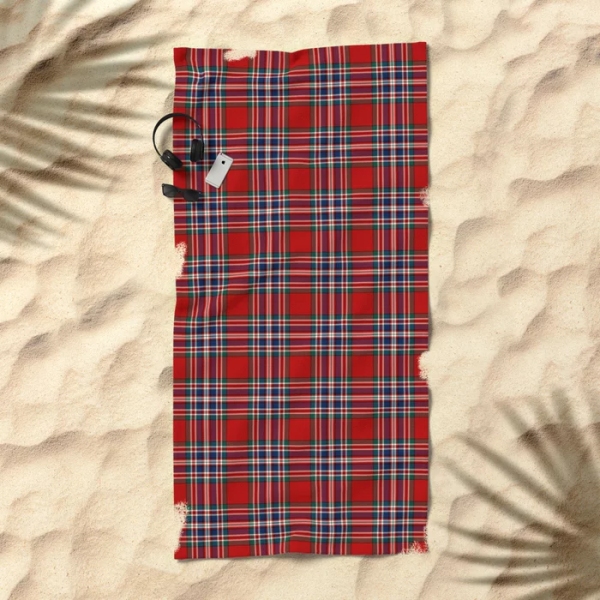 MacFarlane tartan beach towel