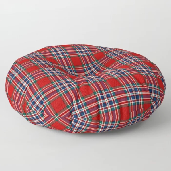 MacFarlane tartan floor pillow