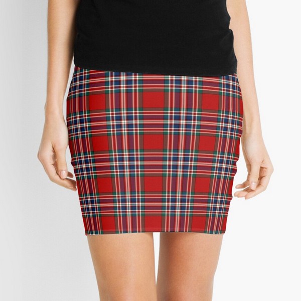 MacFarlane tartan mini skirt