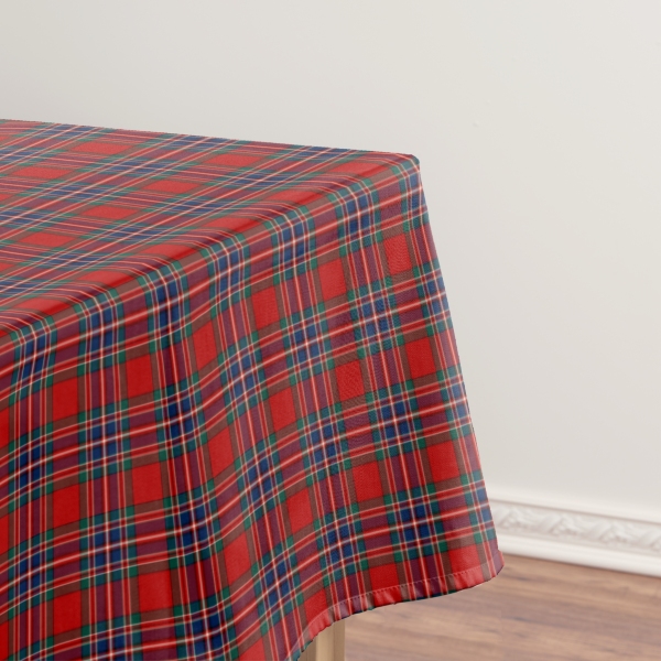 MacFarlane tartan tablecloth