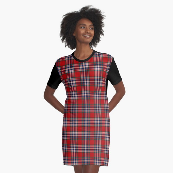 MacFarlane tartan tee shirt dress