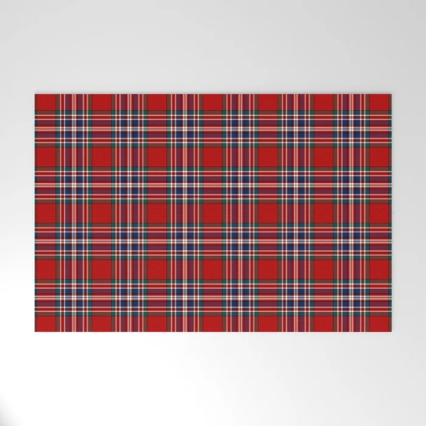 MacFarlane tartan welcome mat