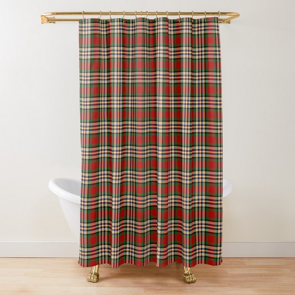 MacGill tartan shower curtain