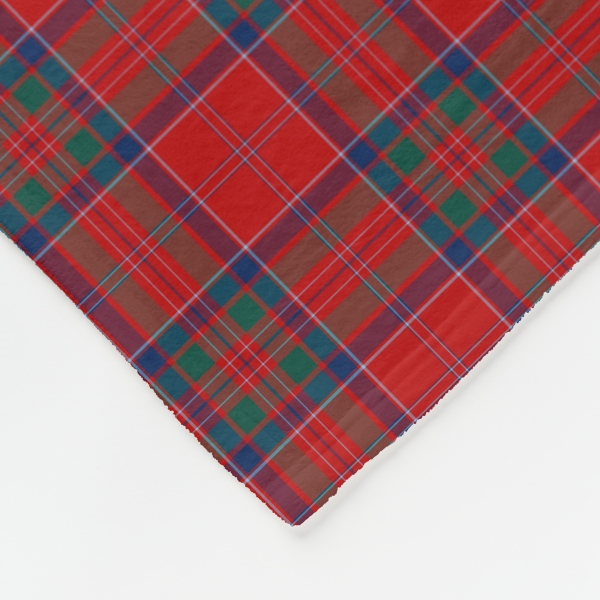 MacGillivray tartan fleece blanket