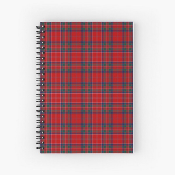 MacGillivray tartan spiral notebook