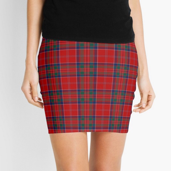 MacGillivray tartan mini skirt