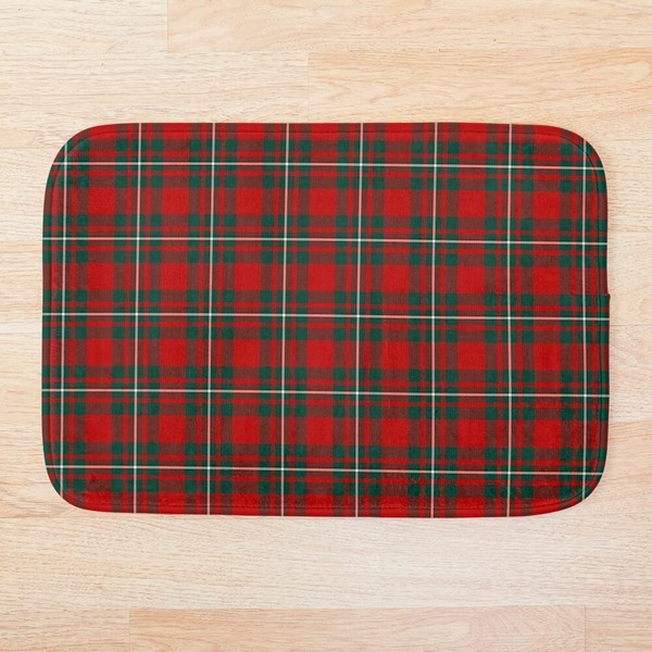 MacGregor tartan floor mat