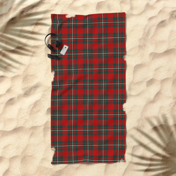 MacGregor tartan beach towel